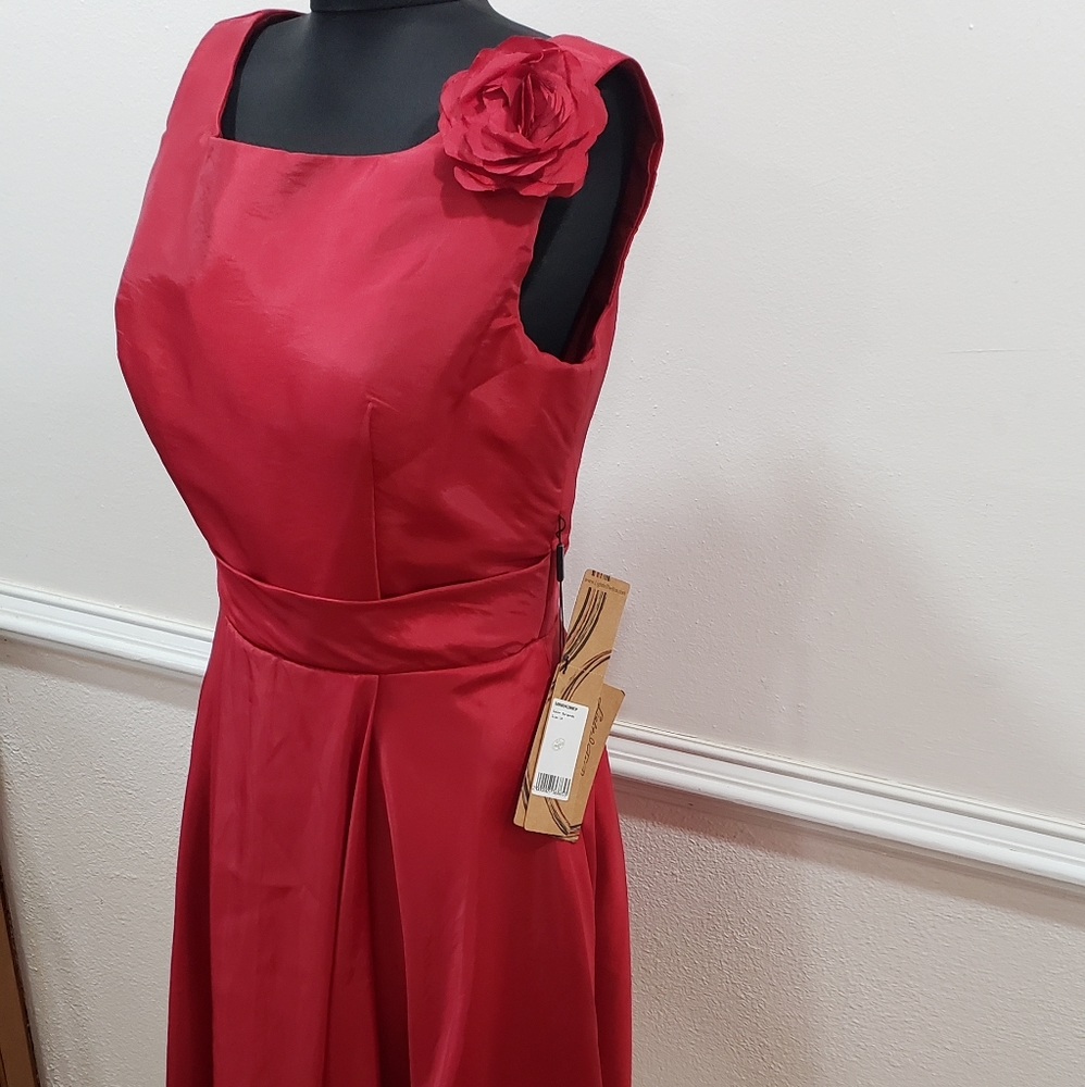 Burgundy size 10 cocktail Dress(offer)